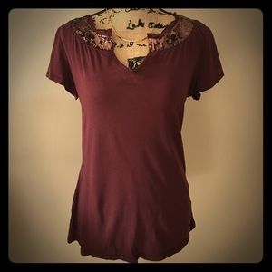 📌3/$20📌 Brown Banana Republic Sequined Top